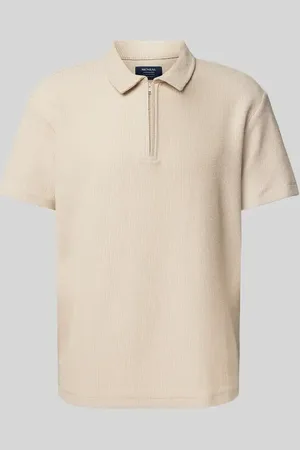 McNeal Regular Fit Poloshirt mit Reißverschluss in , Größe L