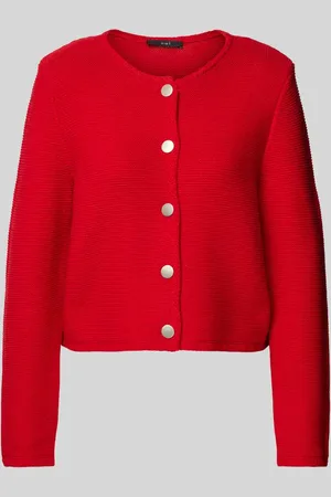 Oui Cardigan mit Strukturmuster in , Größe 36