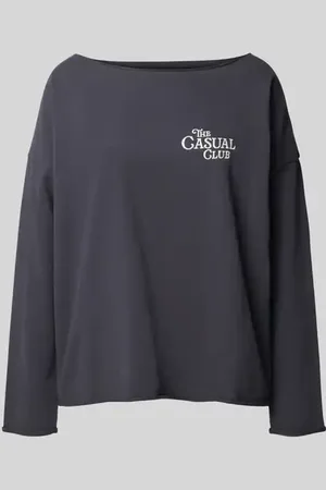 Juvia Sweatshirt mit Rollsaum in , Größe L