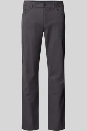 Christian Berg Tapered Fit Chino mit Strukturmuster in , Größe 31/32