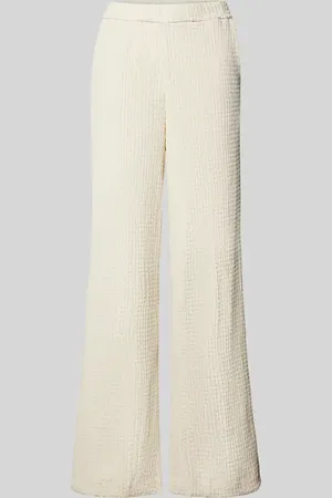 Jake*s Flared Stoffhose mit Strukturmuster in , Größe 34