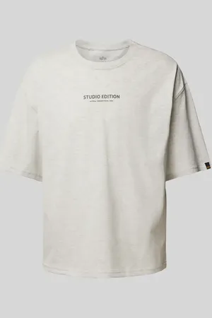 Alpha Industries T-Shirt mit Label-Print Modell 