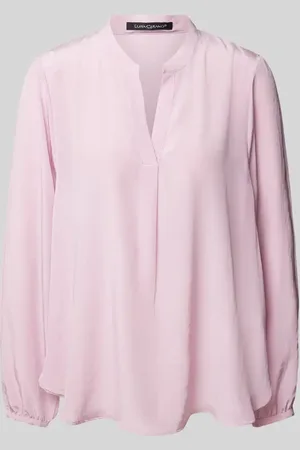 Luisa Cerano Relaxed Fit Bluse mit Tunikakragen in , Größe 34