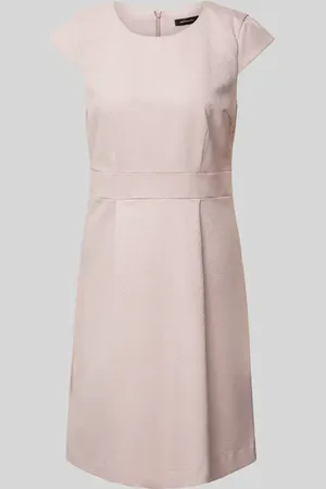 More & More Knielanges Kleid mit Strukturmuster in , Größe 34