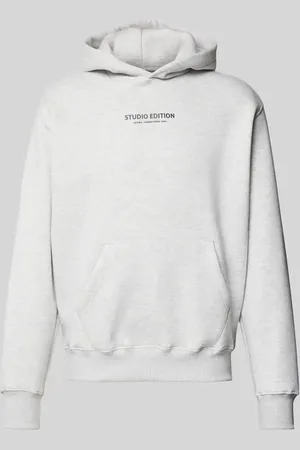 Alpha Industries Hoodie mit Label-Print Modell 