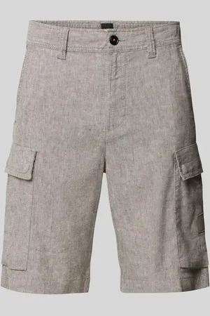 HUGO BOSS Relaxed Fit Cargoshorts mit Gürtelschlaufen Modell 