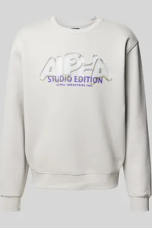 Alpha Industries Sweatshirt mit Rundhalsausschnitt in , Größe L