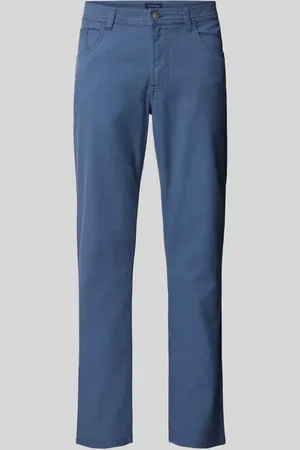 Christian Berg Tapered Fit Chino mit Strukturmuster in , Größe 32/32