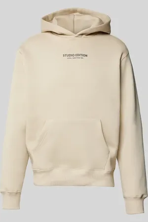 Alpha Industries Hoodie mit Label-Print Modell 