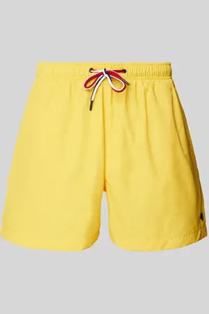 McNeal Relaxed Fit Badeshorts mit Logo-Stitching in , Größe L