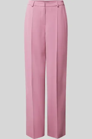 Swing Straight Leg Stoffhose mit Bügelfalten in , Größe 34