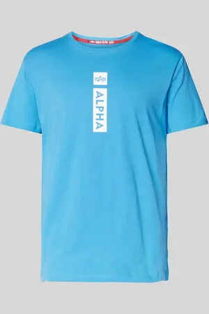 Alpha Industries T-Shirt aus reiner Baumwolle in , Größe L