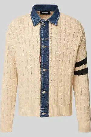 Dsquared2 Cardigan in Strick-Optik in , Größe L