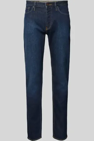 Emporio Armani Regular Fit Jeans mit Label-Detail in , Größe 32/32