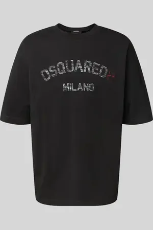 Dsquared2 T-Shirt mit Label-Print in , Größe L