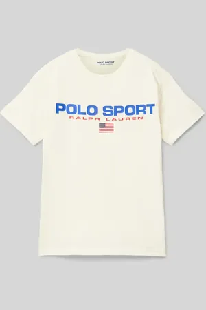 Ralph Lauren T-Shirt mit Label-Print in , Größe L