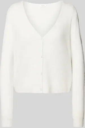 American Vintage Strickjacke mit V-Ausschnitt Modell 