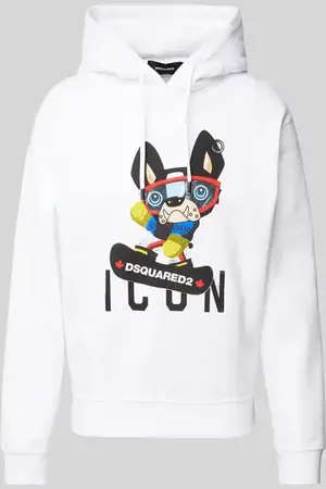 Dsquared2 Oversized Hoodie aus Baumwolle in , Größe L