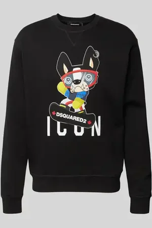Dsquared2 Oversized Sweatshirt aus Baumwolle in , Größe L