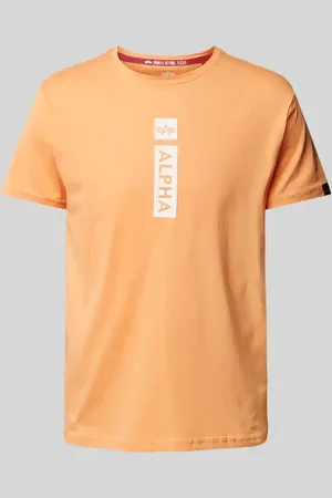 Alpha Industries T-Shirt aus reiner Baumwolle in , Größe L