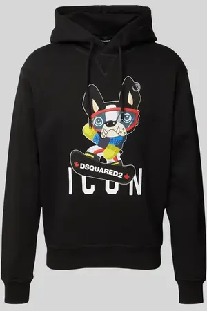 Dsquared2 Oversized Hoodie aus Baumwolle in , Größe L