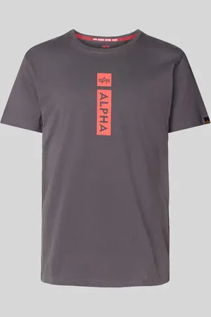 Alpha Industries T-Shirt aus reiner Baumwolle in , Größe L