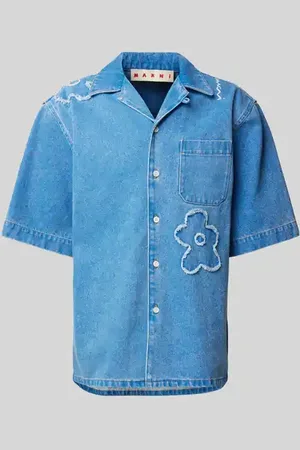 Marni Relaxed Fit Jeanshemd aus Baumwolle in , Größe 46