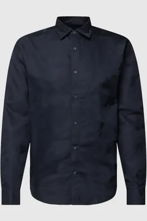 Armani Exchange Regular Fit Freizeithemd mit Label-Muster Modell 