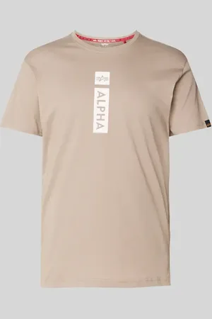 Alpha Industries T-Shirt aus reiner Baumwolle in , Größe L