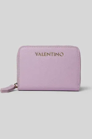 VALENTINO Portemonnaie mit Label-Applikation Modell 