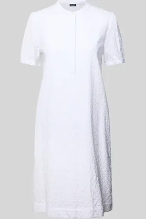 JOOP! Knielanges Kleid mit Strukturmuster Modell 