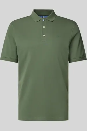Brax Regular Fit Poloshirt mit Label-Print Modell 