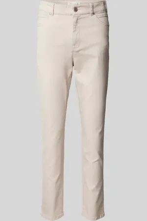Christian Berg Slim Fit Hose mit verkürztem Schnitt in , Größe 36/28