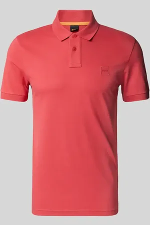 HUGO BOSS Slim Fit Poloshirt mit Label-Badge Modell 