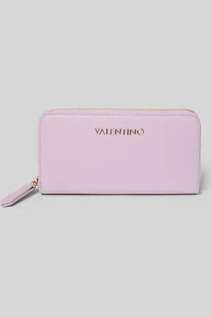 VALENTINO Portemonnaie mit Label-Applikation Modell 