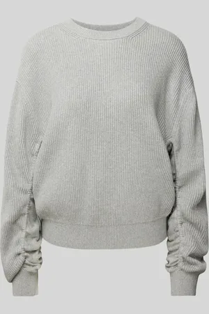 Drykorn Strickpullover mit gerippten Abschlüssen Modell 