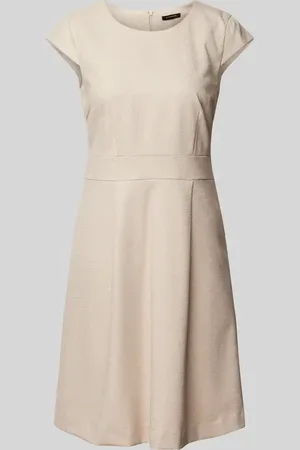 More & More Knielanges Kleid mit Strukturmuster in , Größe 38