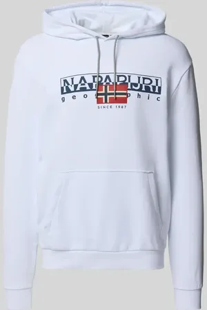 Napapijri Hoodie mit Label-Print Modell 