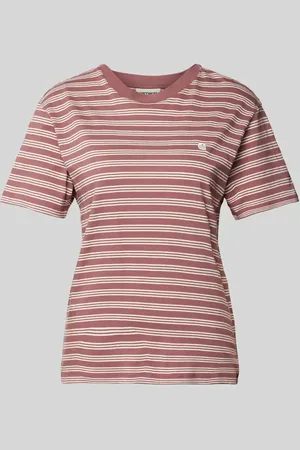 Carhartt T-Shirt mit Label-Stitching Modell 
