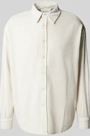 American Vintage Regular Fit Cordhemd mit Kentkragen Modell 