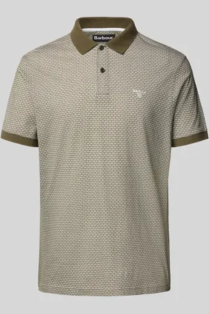 Barbour Regular Fit Poloshirt mit Label-Stitching Modell 