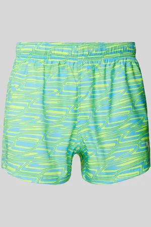 PUMA Slim Fit Badeshorts mit Logo-Print in , Größe L
