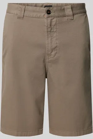 HUGO BOSS Straight Leg Chino-Shorts mit Eingrifftaschen in , Größe 30
