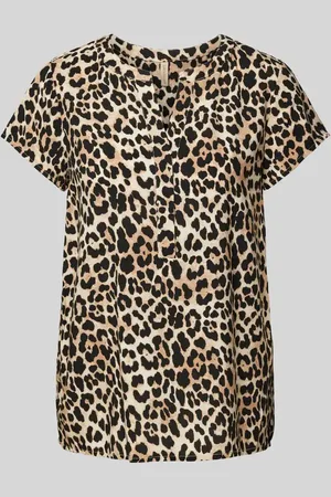 soyaconcept Regular Fit Blusenshirt mit Tunikakragen Modell 