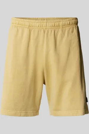 Mazine Regular Fit Sweatshorts mit Label-Detail in , Größe L