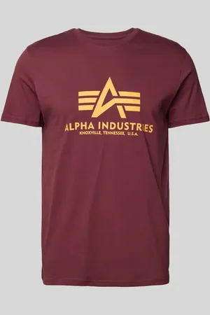 Alpha Industries T-Shirt aus reiner Baumwolle in , Größe L