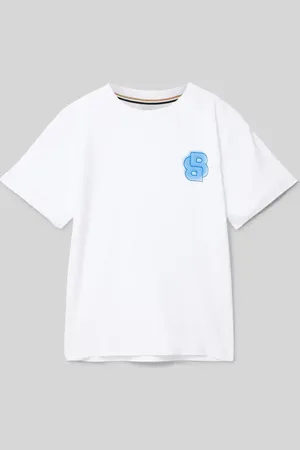 HUGO BOSS T-Shirt mit Label-Print in , Größe 152