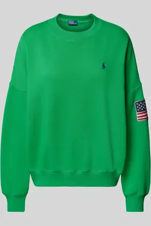 Ralph Lauren Oversized Sweatshirt mit gerippten Abschlüssen in , Größe M
