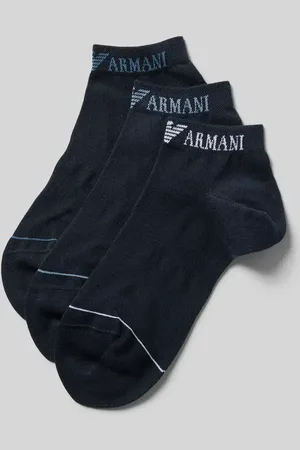 Emporio Armani Socken mit Label-Print im 3er-Pack in , Größe 39-42