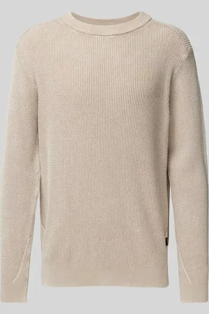 G-Star Strickpullover mit Label-Stitching in , Größe L